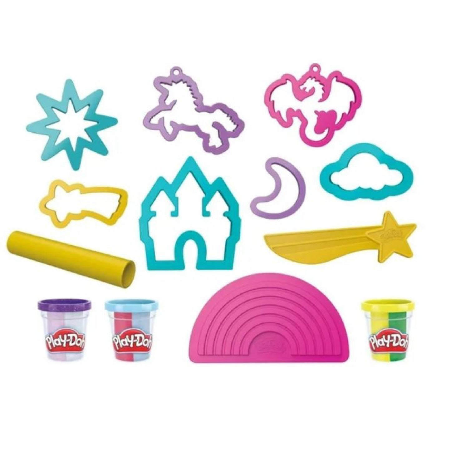Playdoh magical unicorn tool set