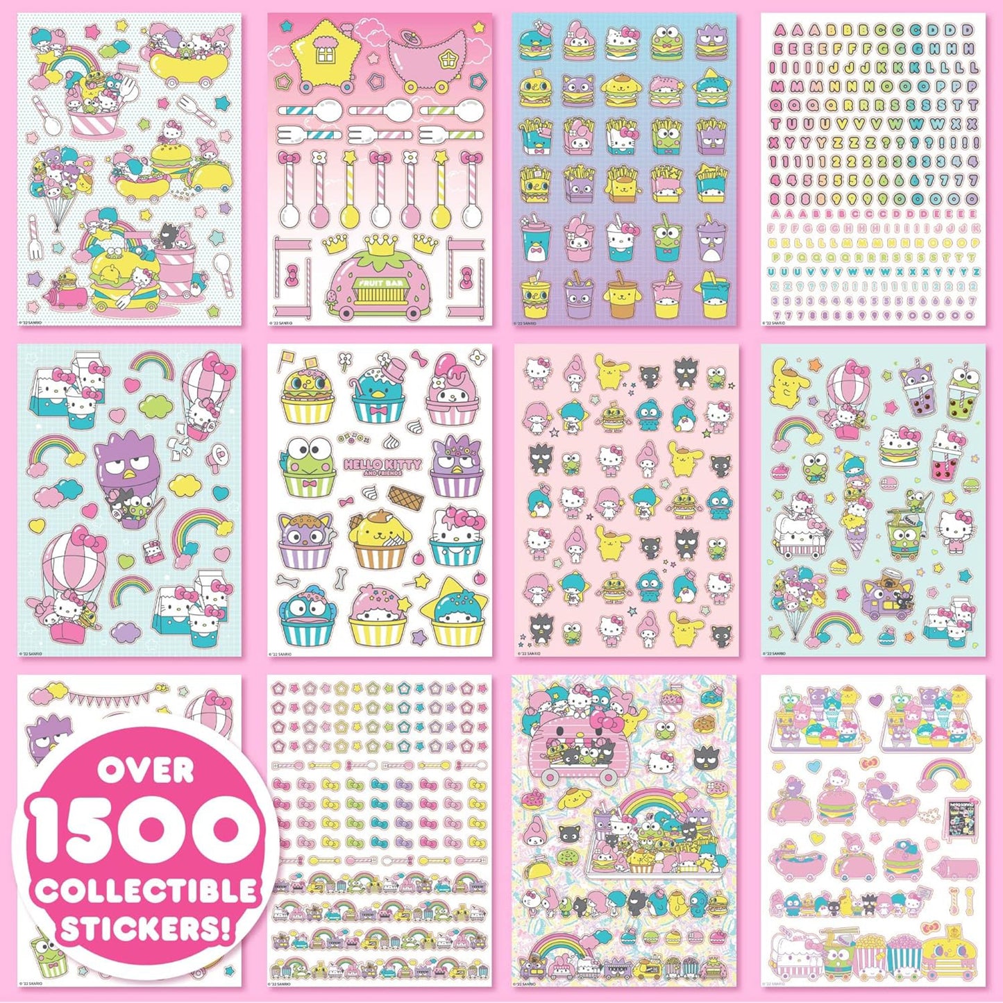 Hello Kitty Kawaii Stickers