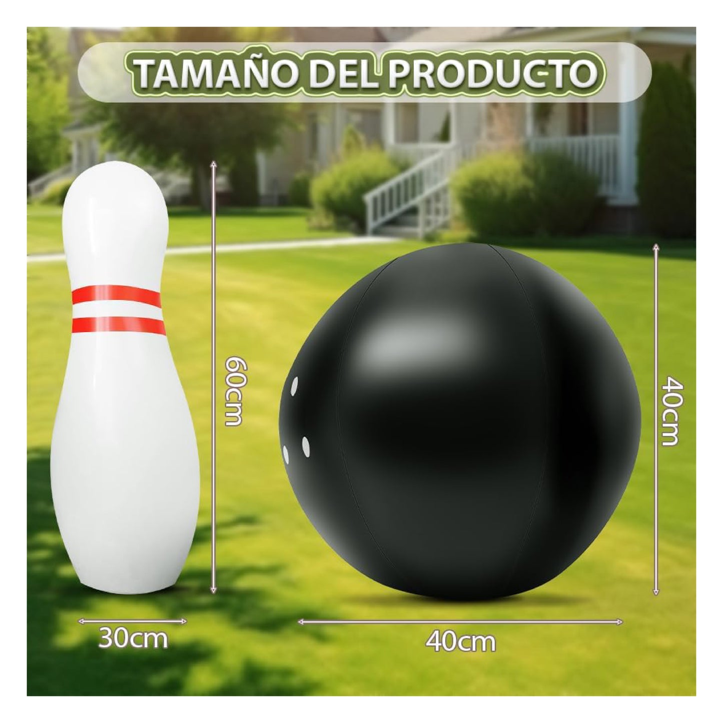 Juegos de bolos inflables