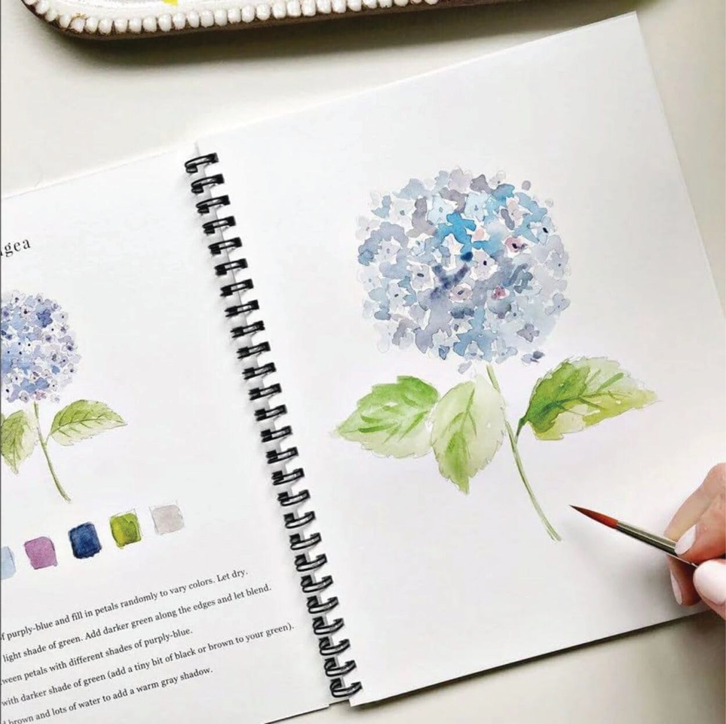 Watercolor book