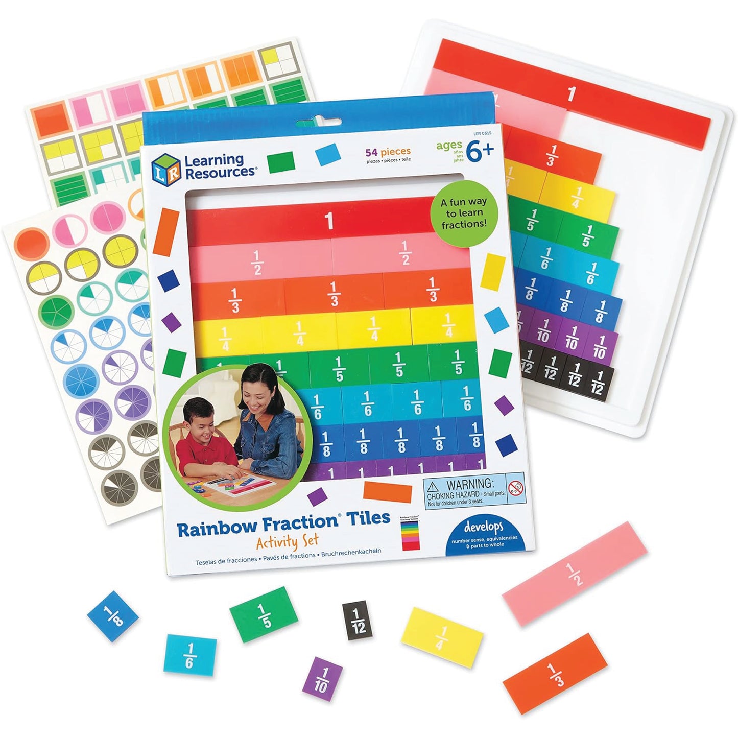 Fichas Rainbow Fraction