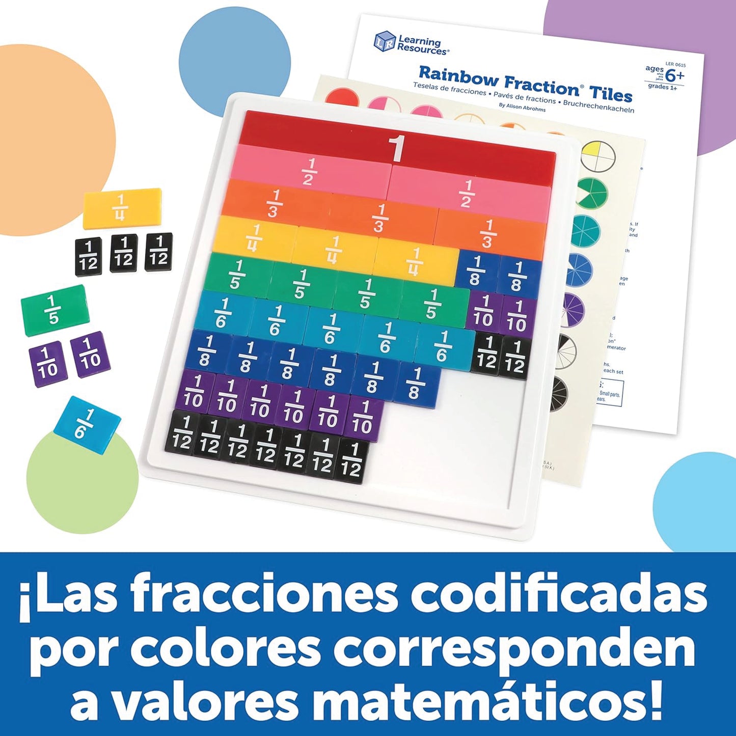 Fichas Rainbow Fraction