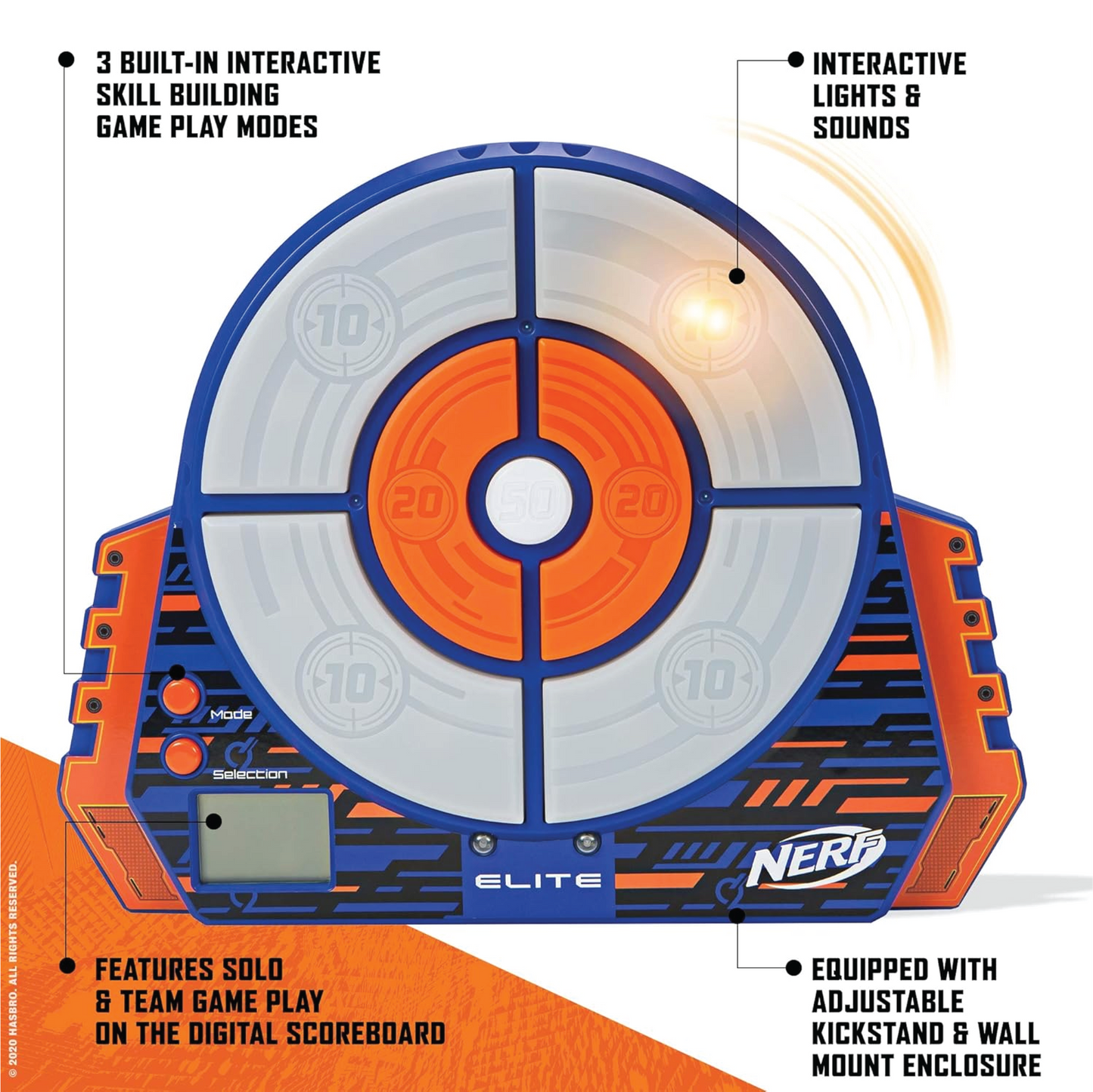 (PATO) NERF Elite Digital Target