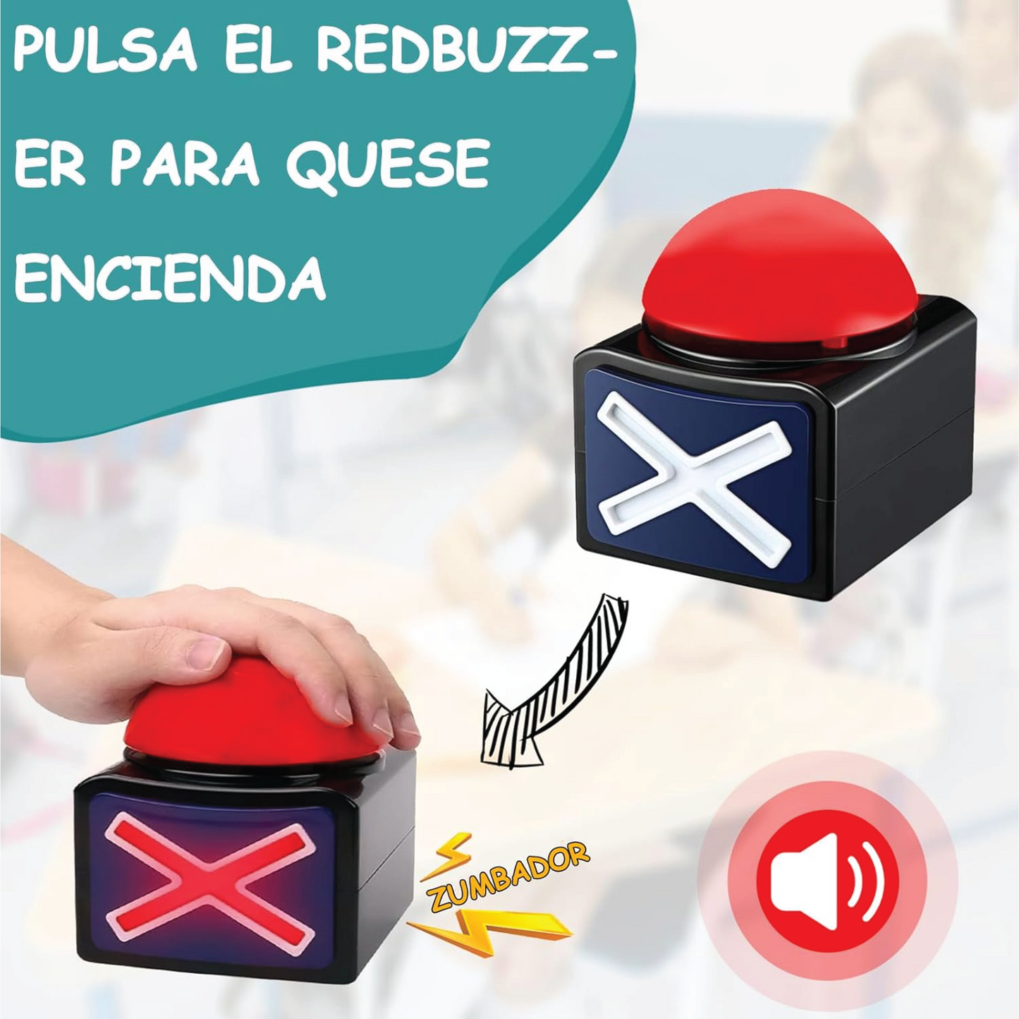 (PATO) Botones para Juego de Respuestas