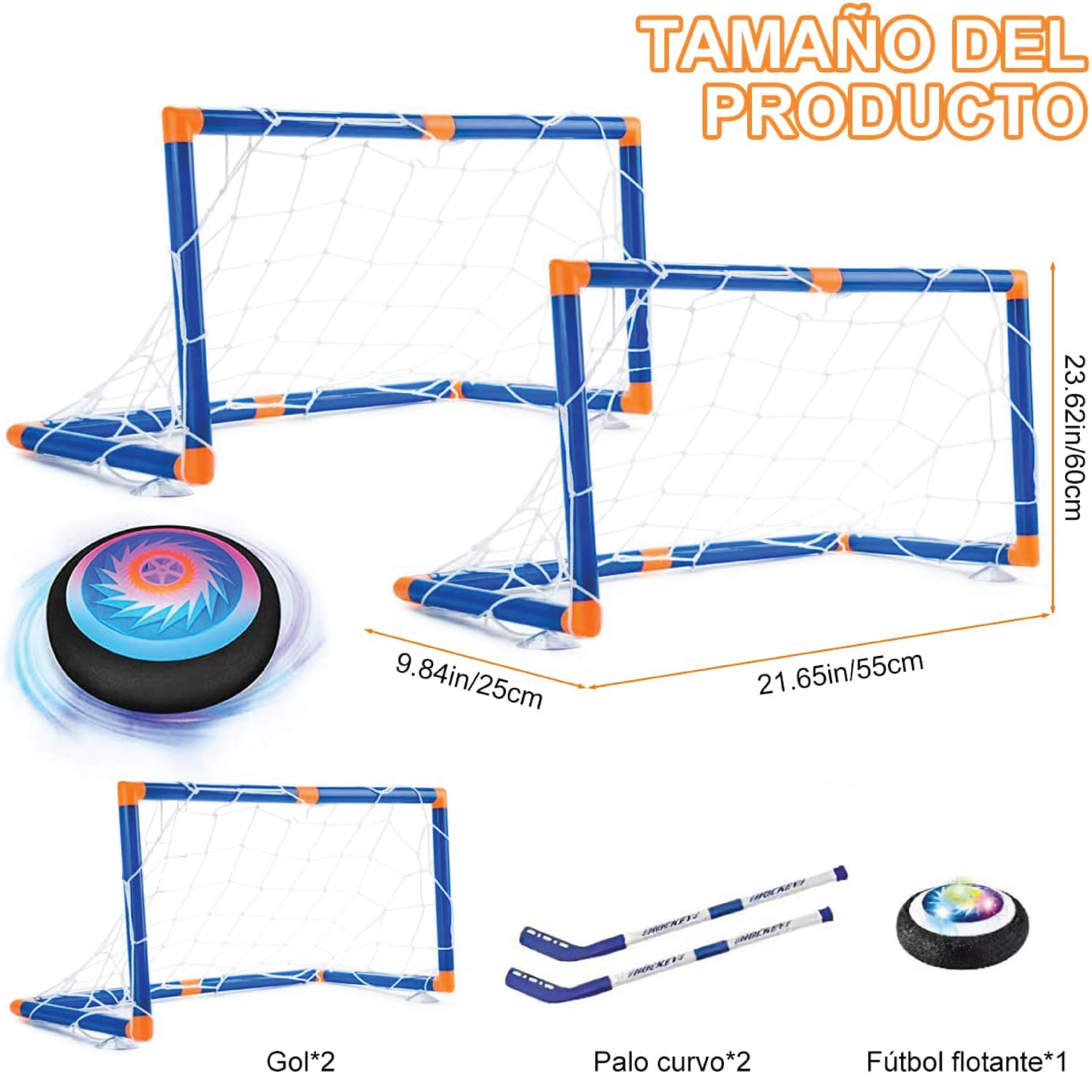 (PATO) Juego de hockey con porterias
