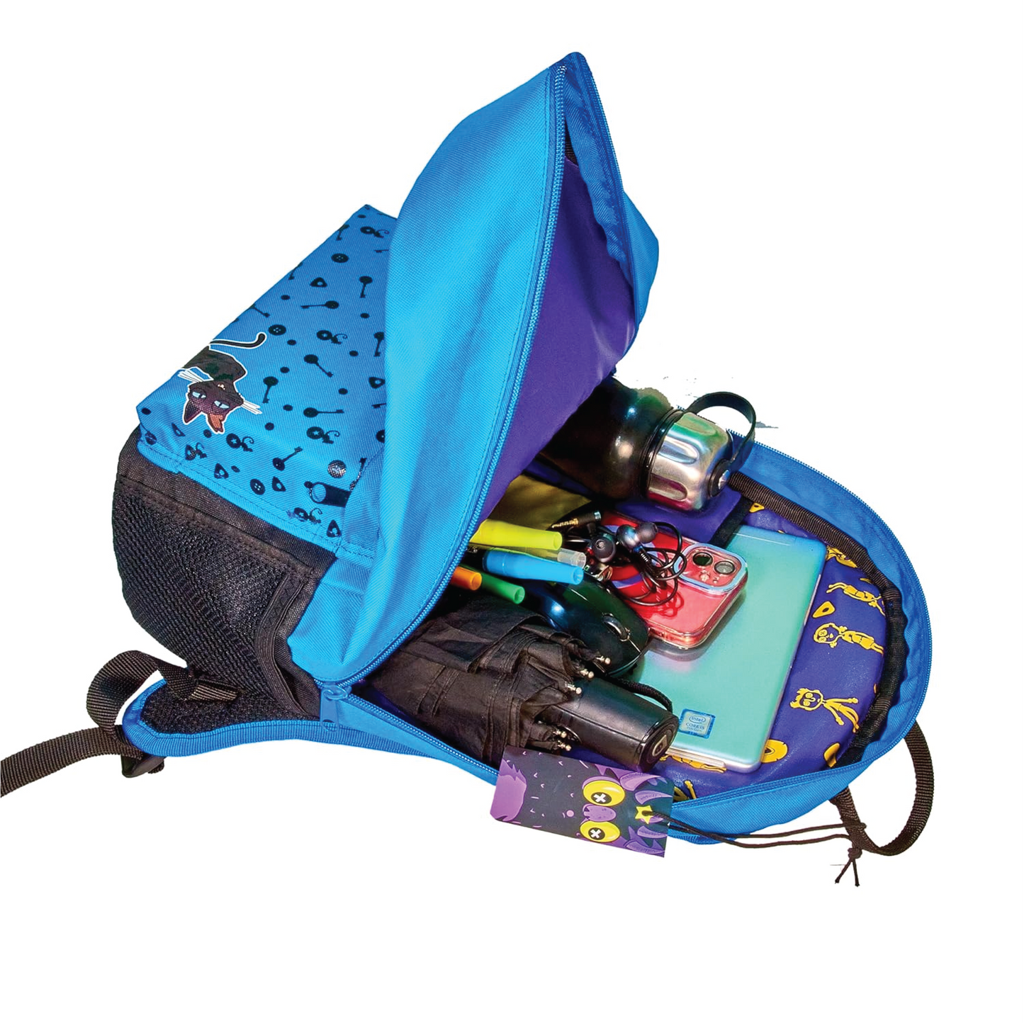(MARIA) Mochila Escolar Coraline