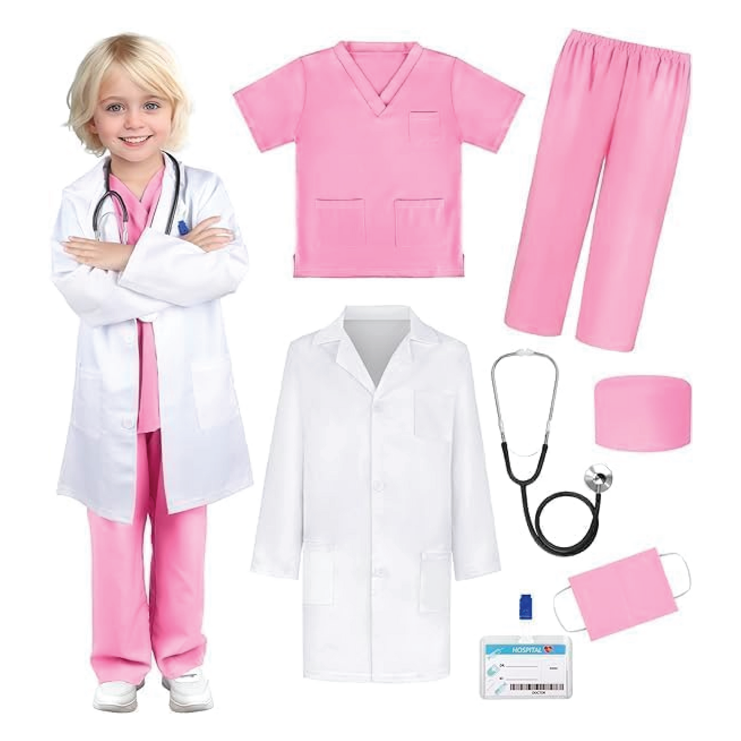 (MARIA) Disfraz De Doctor