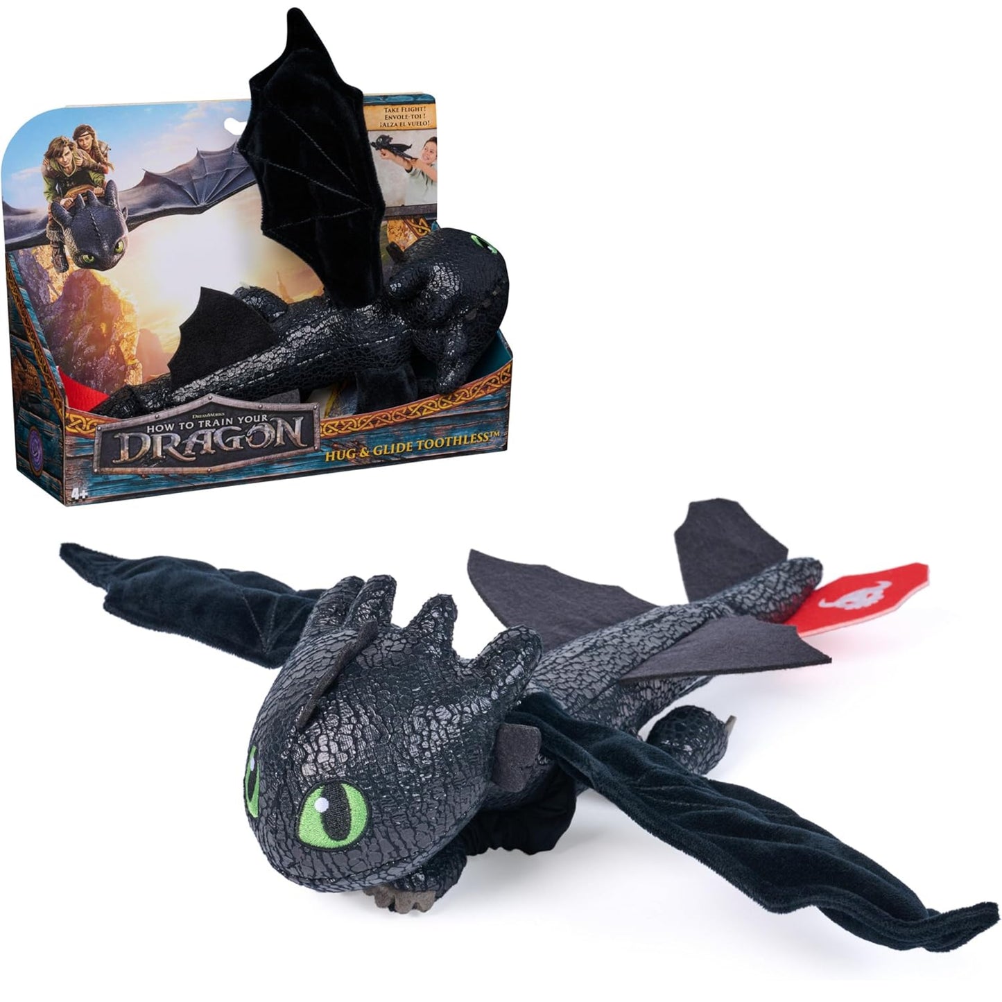 Chimuelo Dragon de 30 cm para lanzar