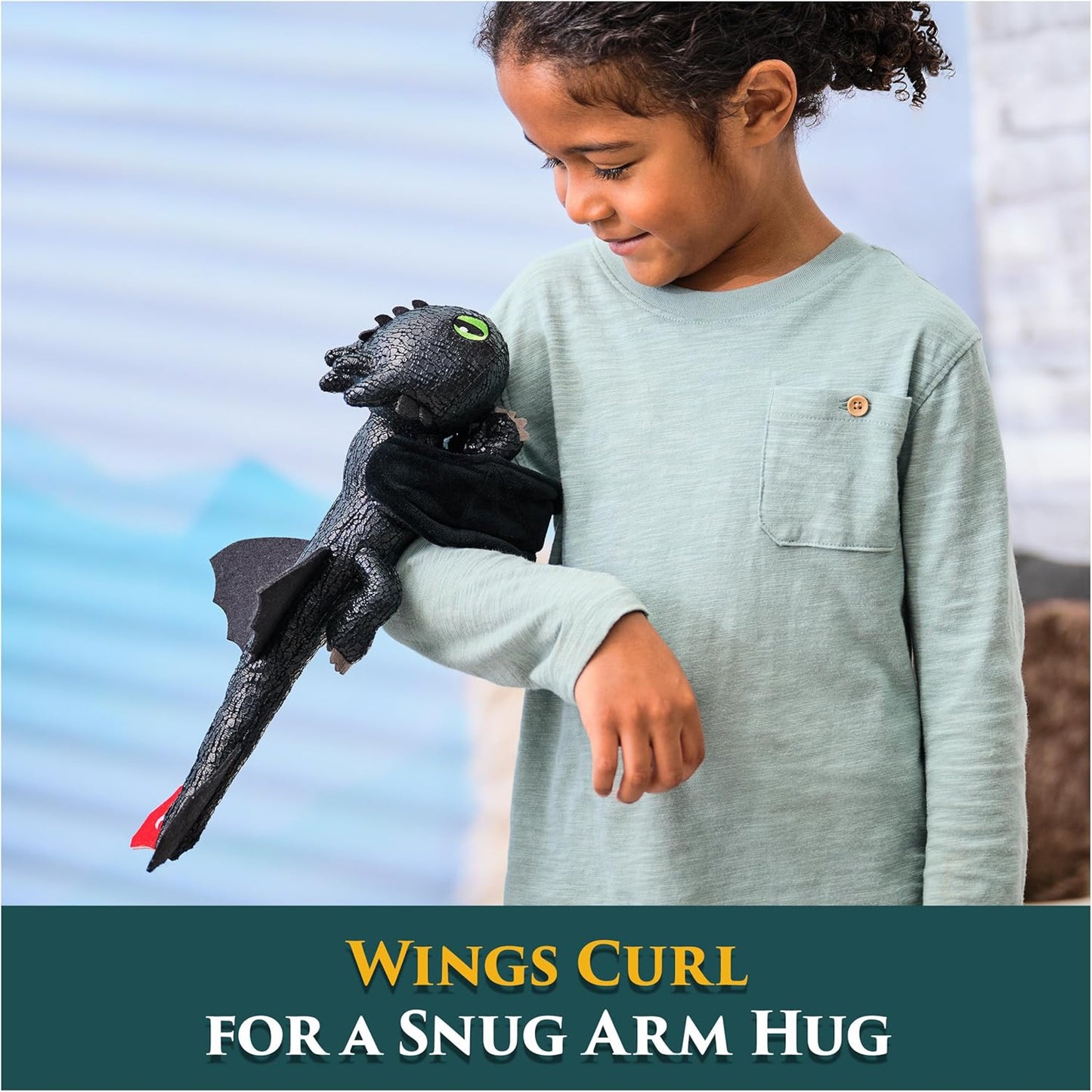 Chimuelo Dragon de 30 cm para lanzar