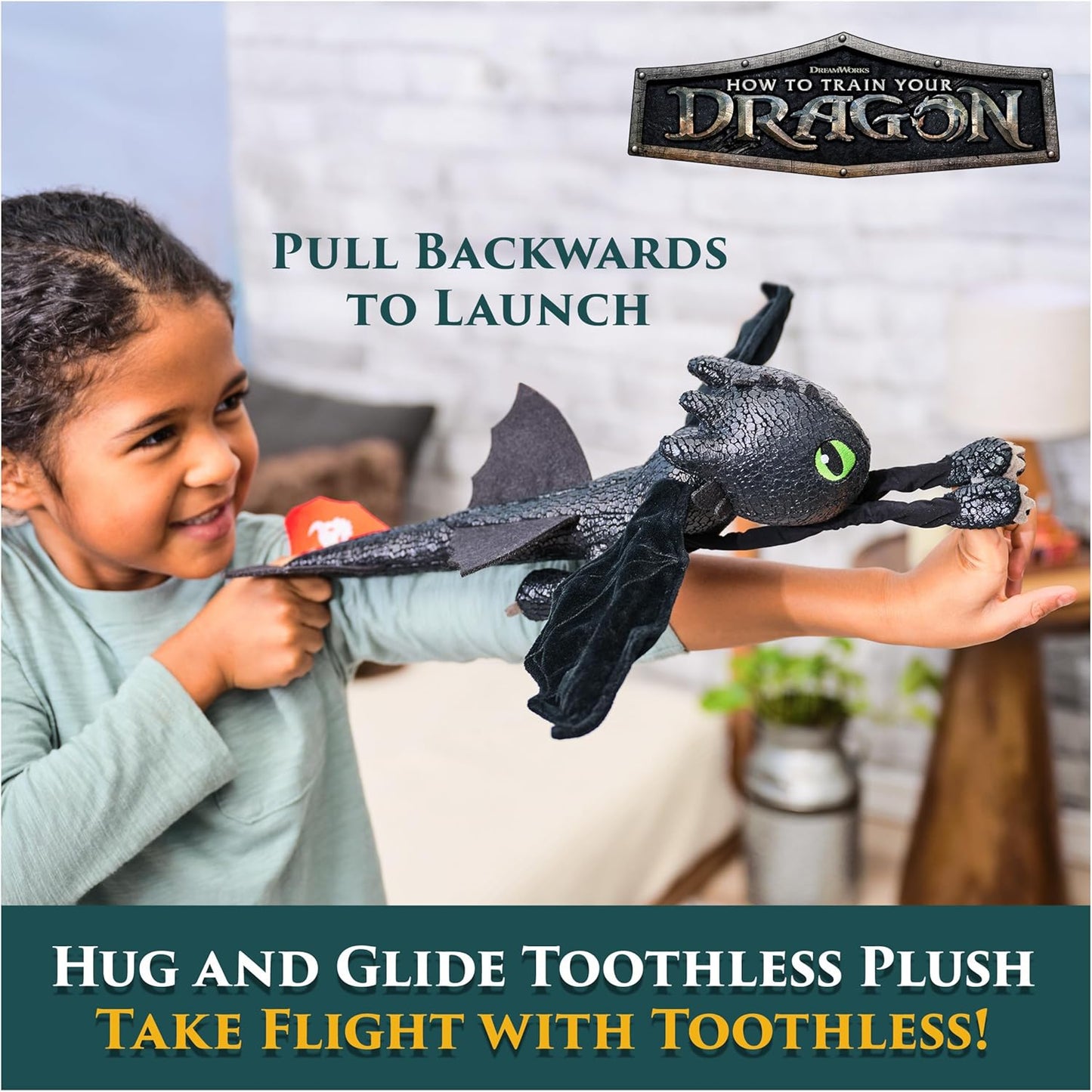 Chimuelo Dragon de 30 cm para lanzar