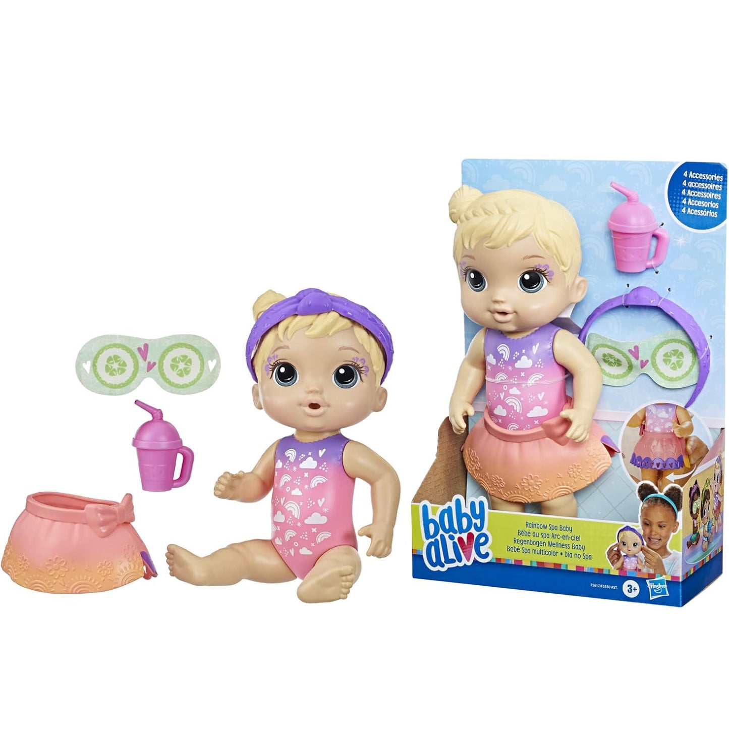 Baby Alive Rainbow Spa Baby