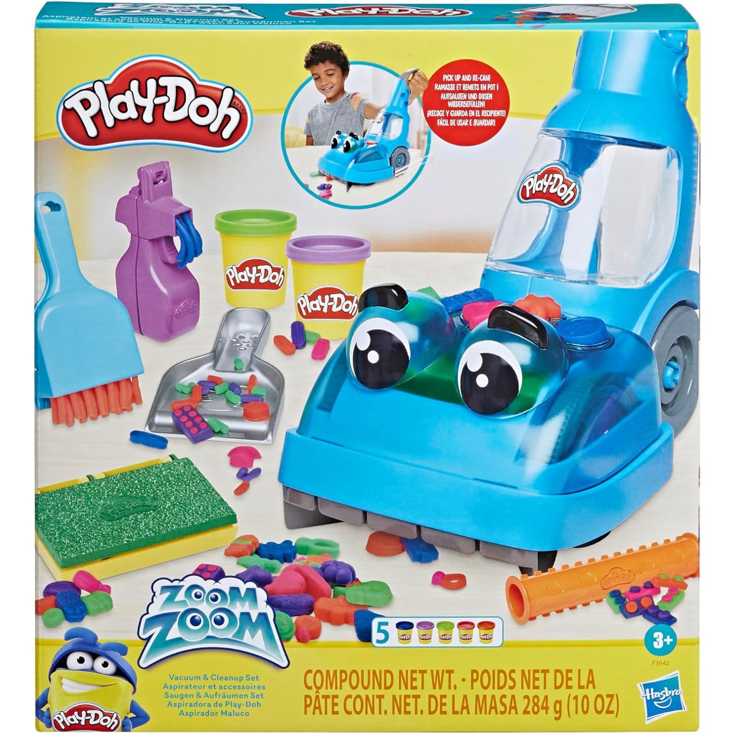 Play Doh Vacuum and Clean Up