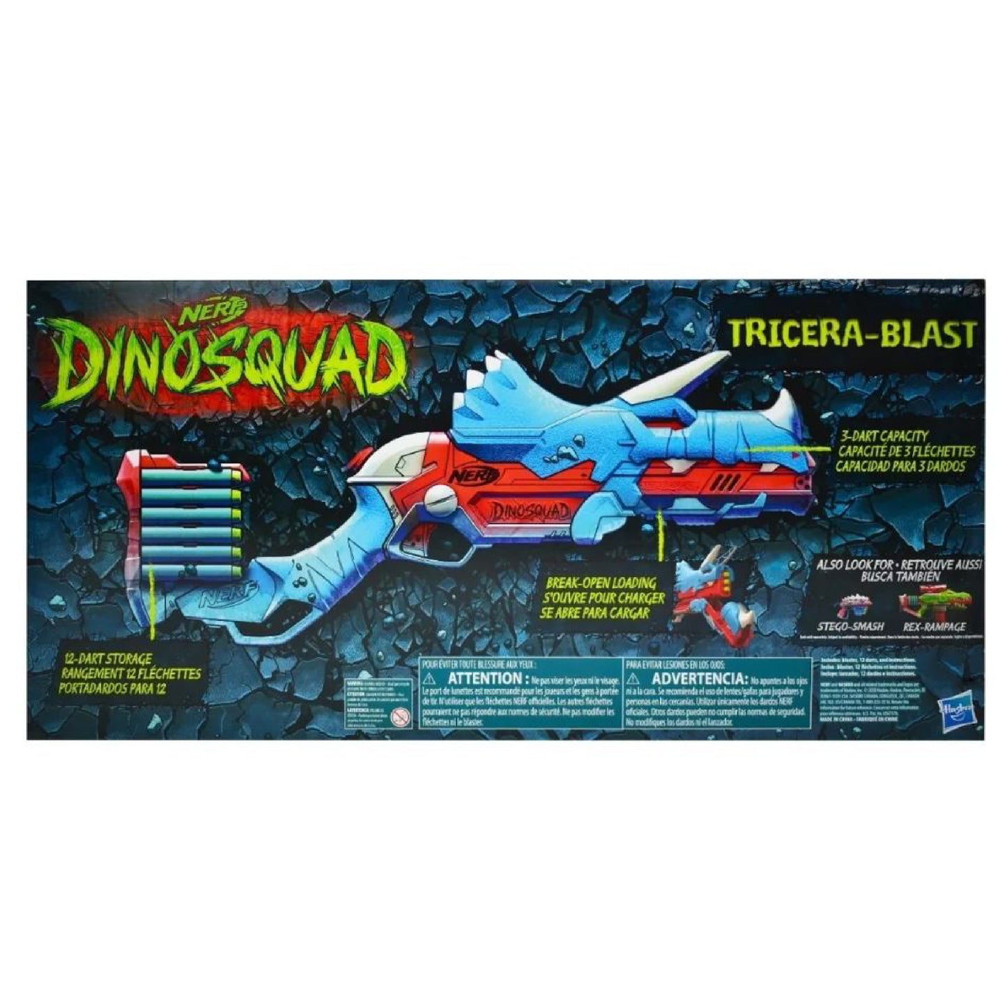 Nerf Dinosquad Tricera-Blast