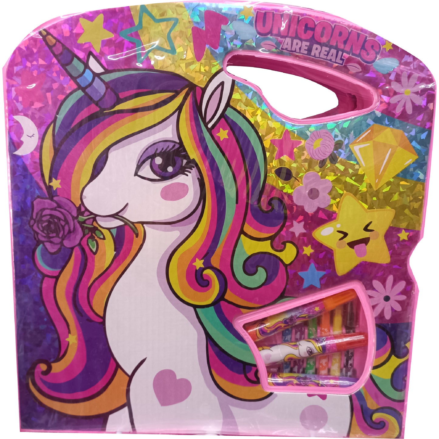 Art Set con asa Unicornio