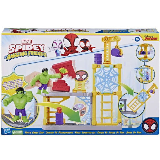 Hulk Smash & Spidey Playset