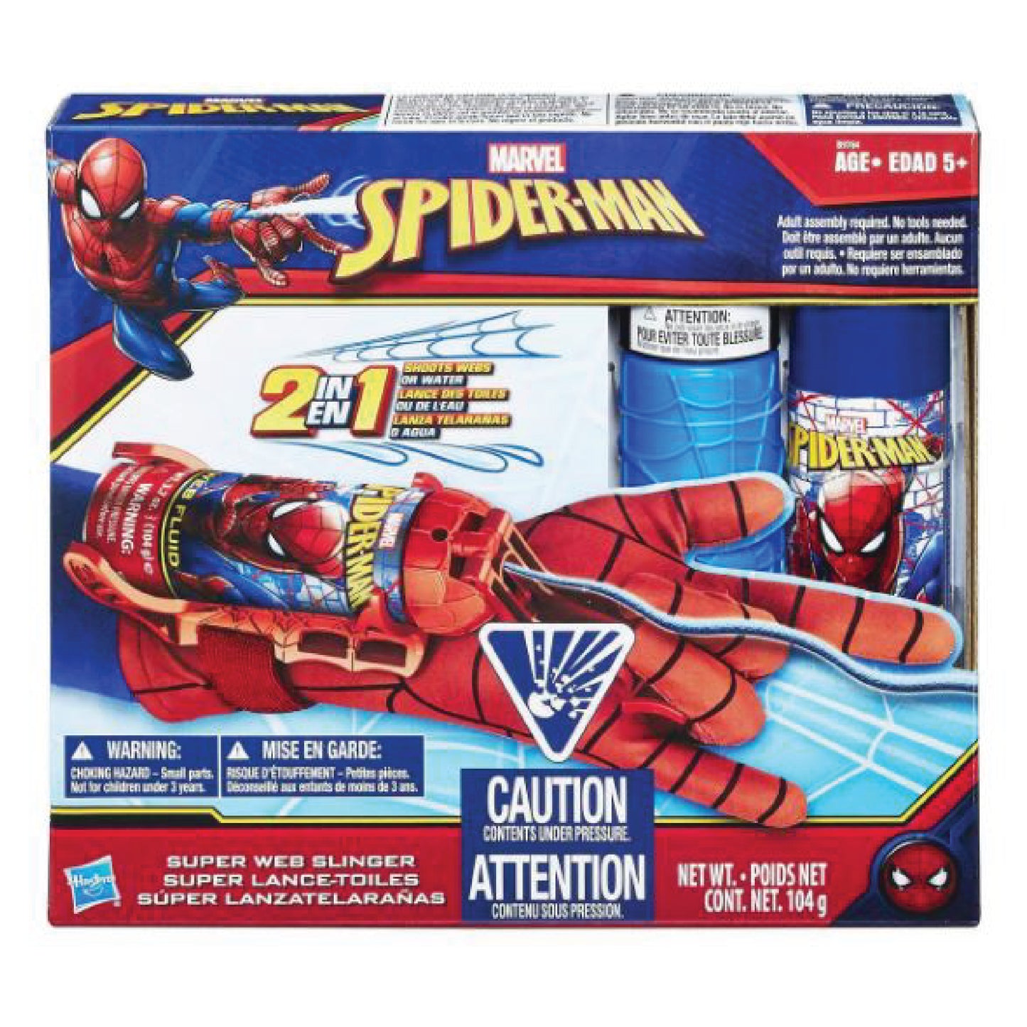 Spiderman Superweb Slinger Rojo