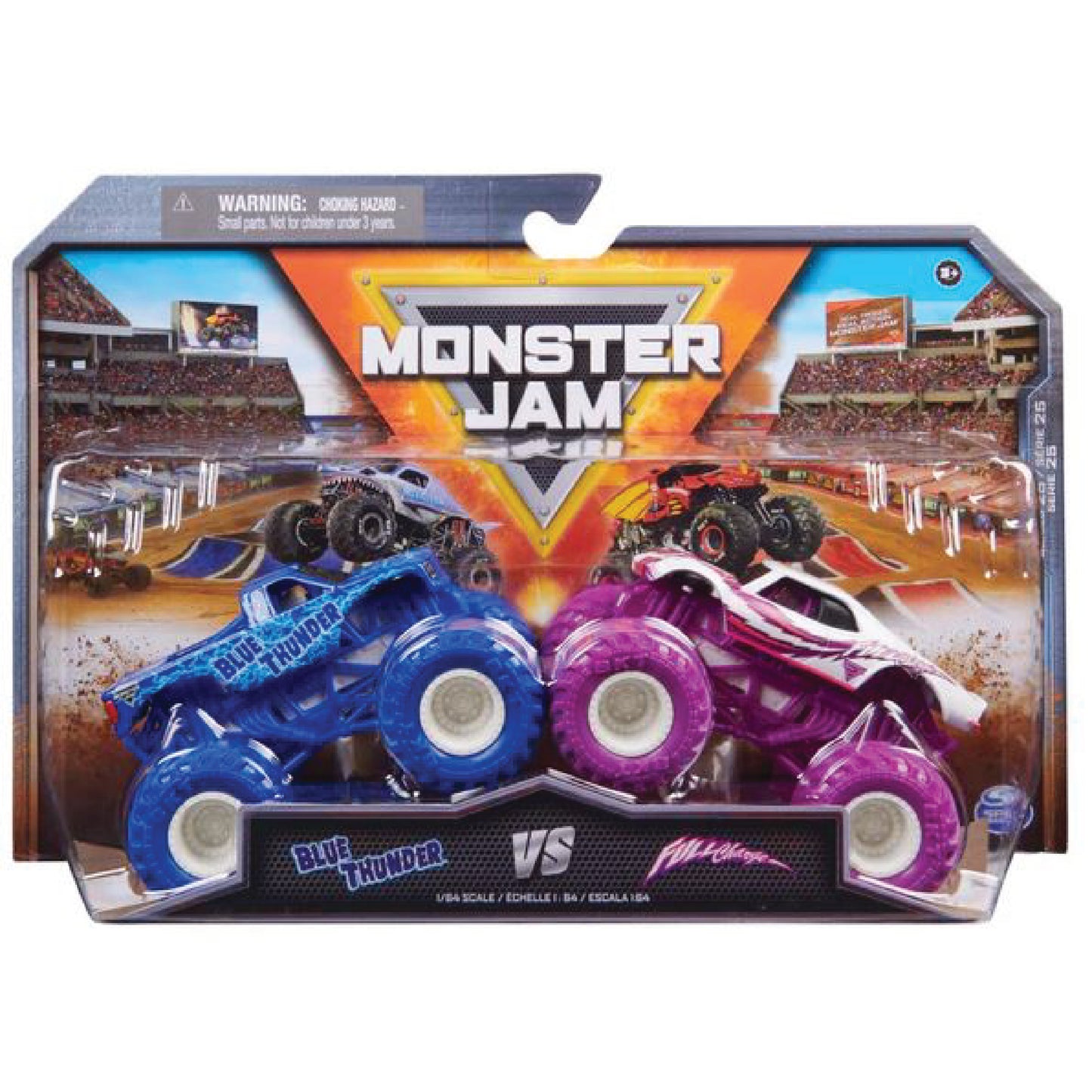 Monster Jam Pack Escala 1:64