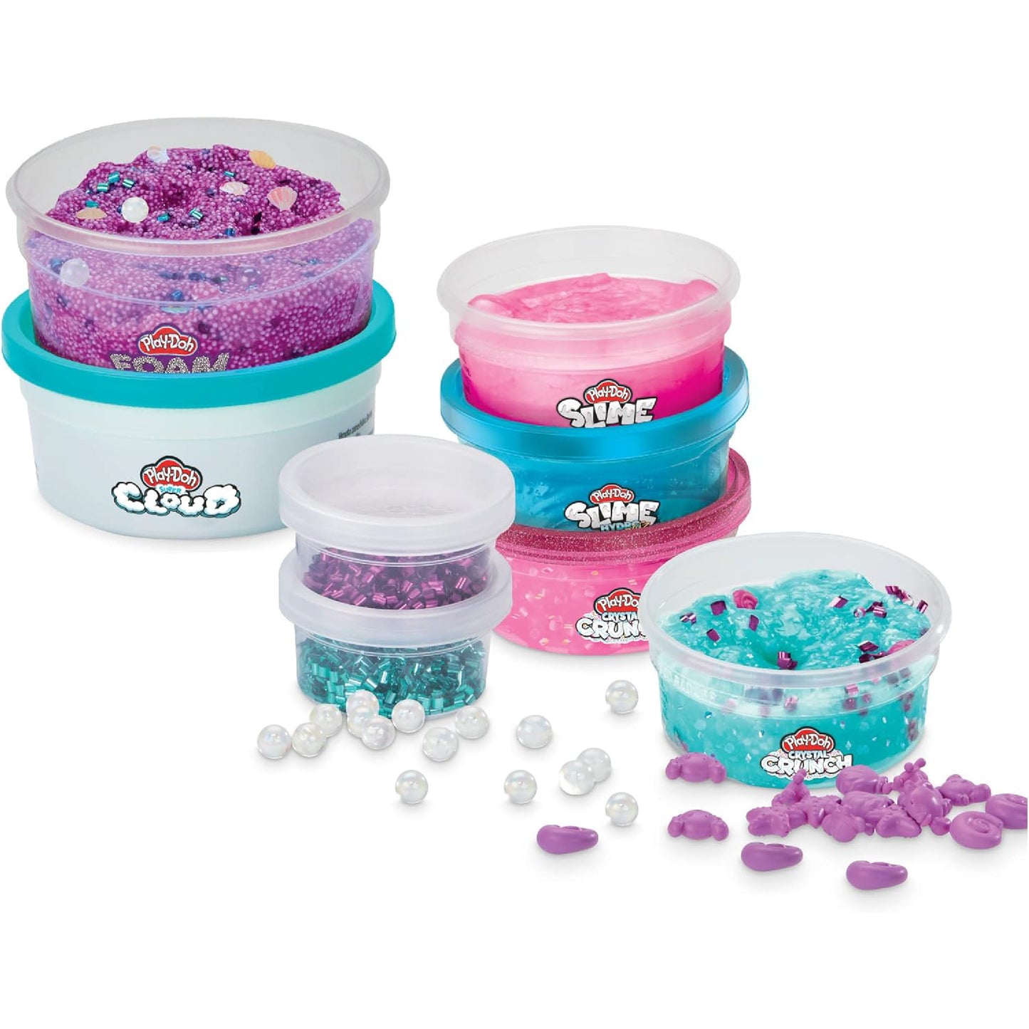 Play Doh Slime Conchas Marinas