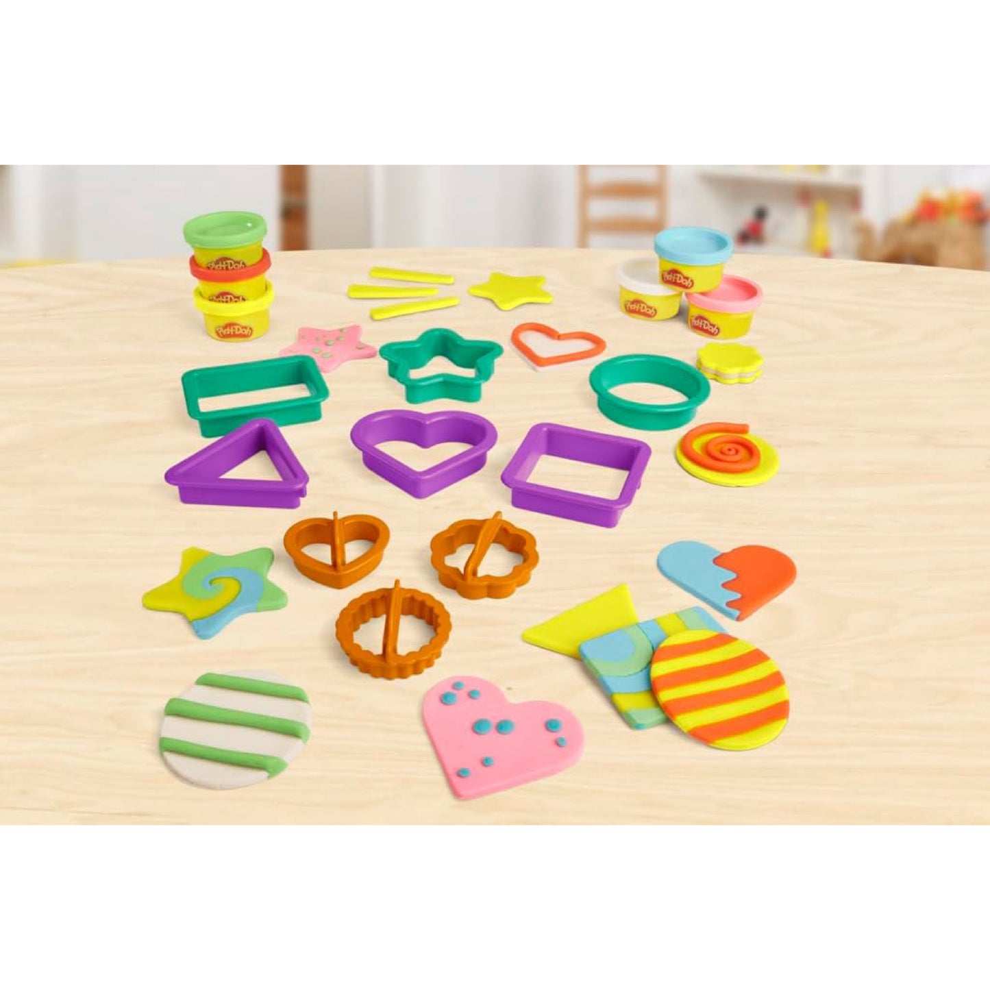 Play Doh Shapes and Forms