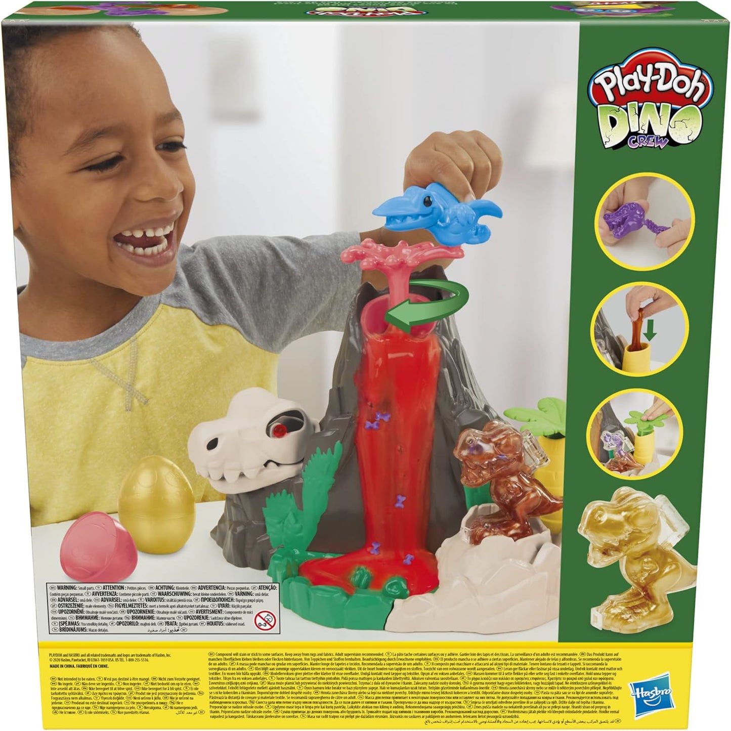 Play Doh Slime Hydro Glitz - Dino Crew