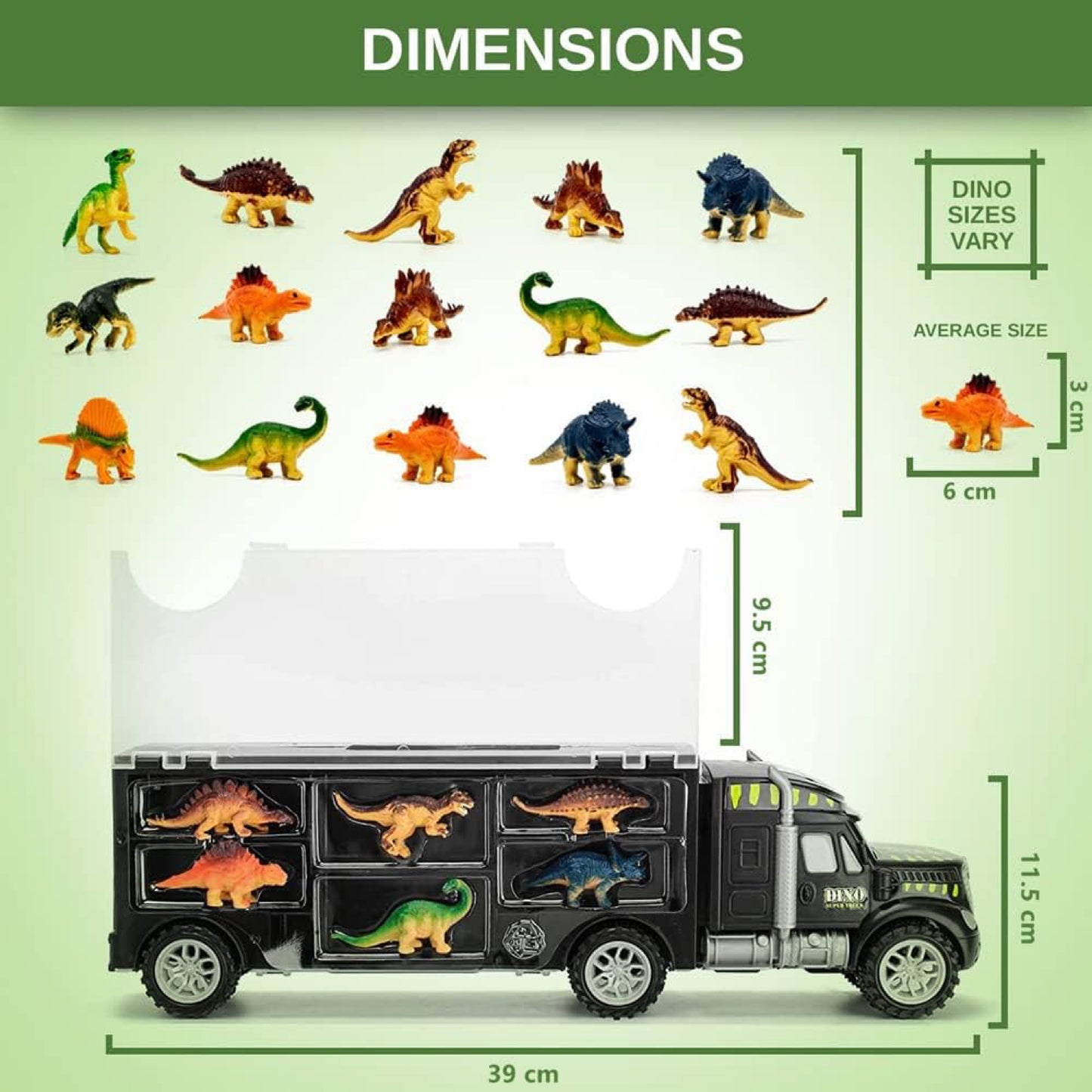 Camion Transportador Dinosaurios