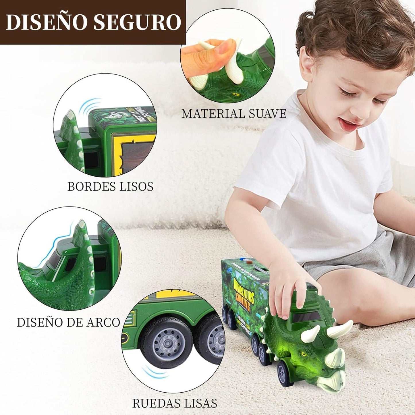 Camion Dinosaurios con Sonido