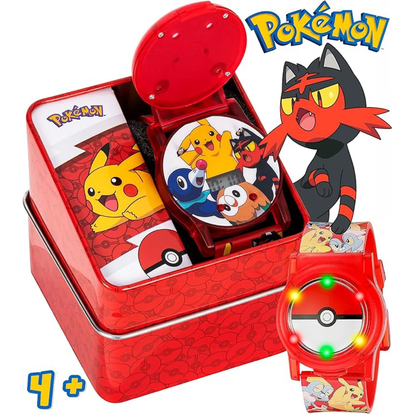 Reloj Pokemon digital