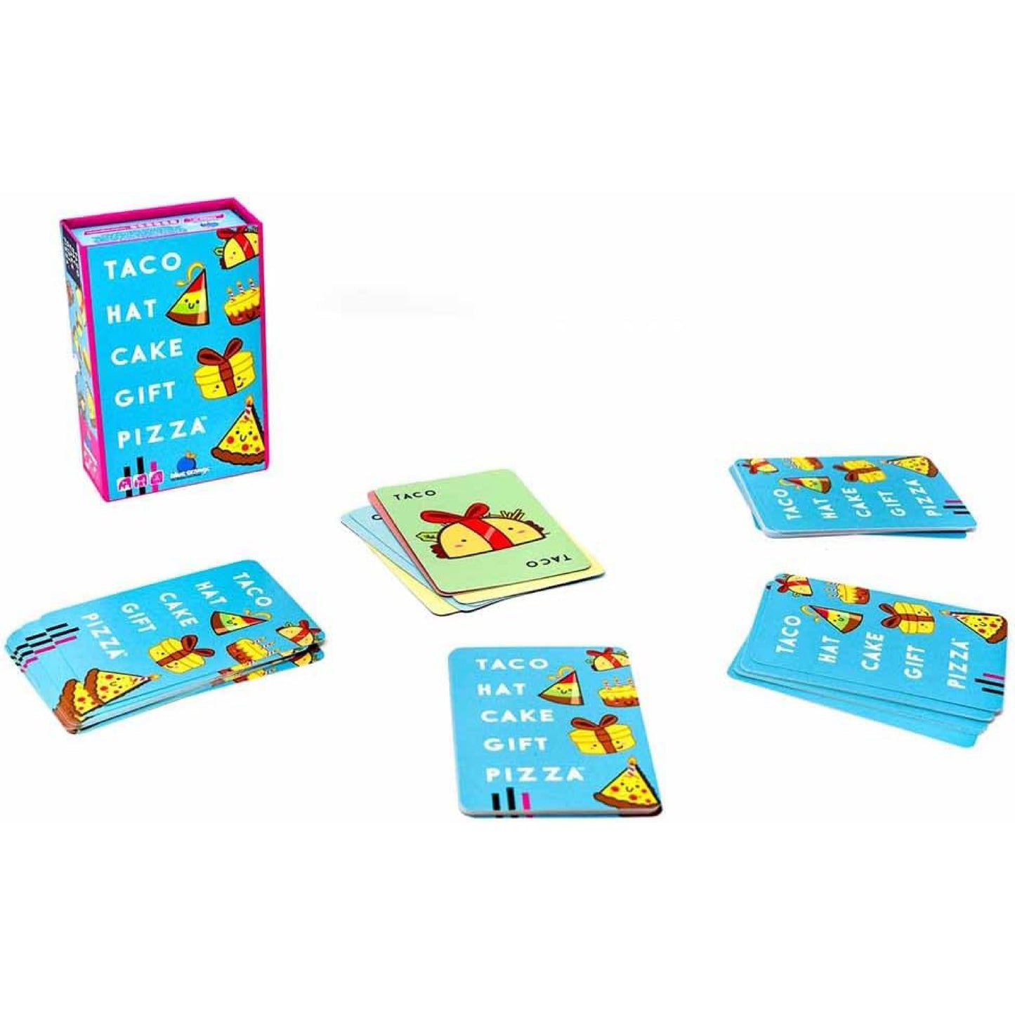 Juego Cartas Taco, Hat, Cake, Gift Pizza