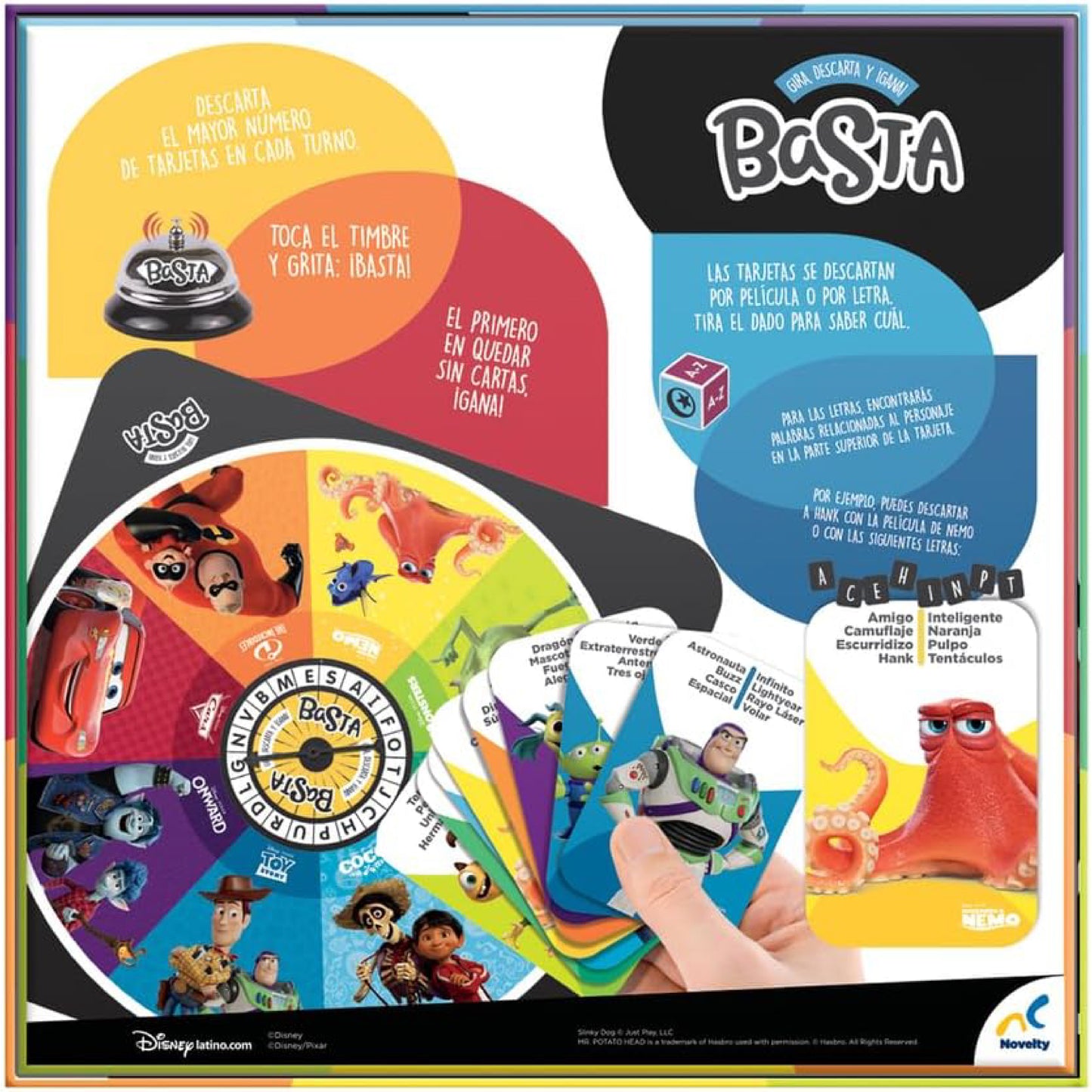 Basta Disney Pixar Juego de mesa