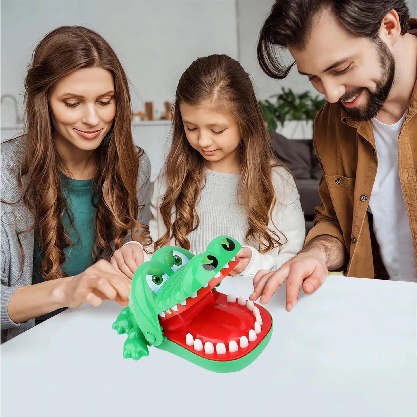 Juego de dientes de cocodrilo