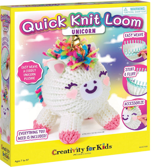 Quick Knit Loom Unicorn