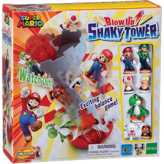 Super Mario Blow Up! Shaky Tower Juego de Equilibrio