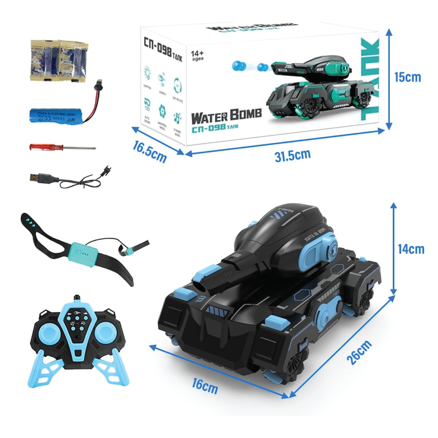 (PATO) Tanque de Control Remoto