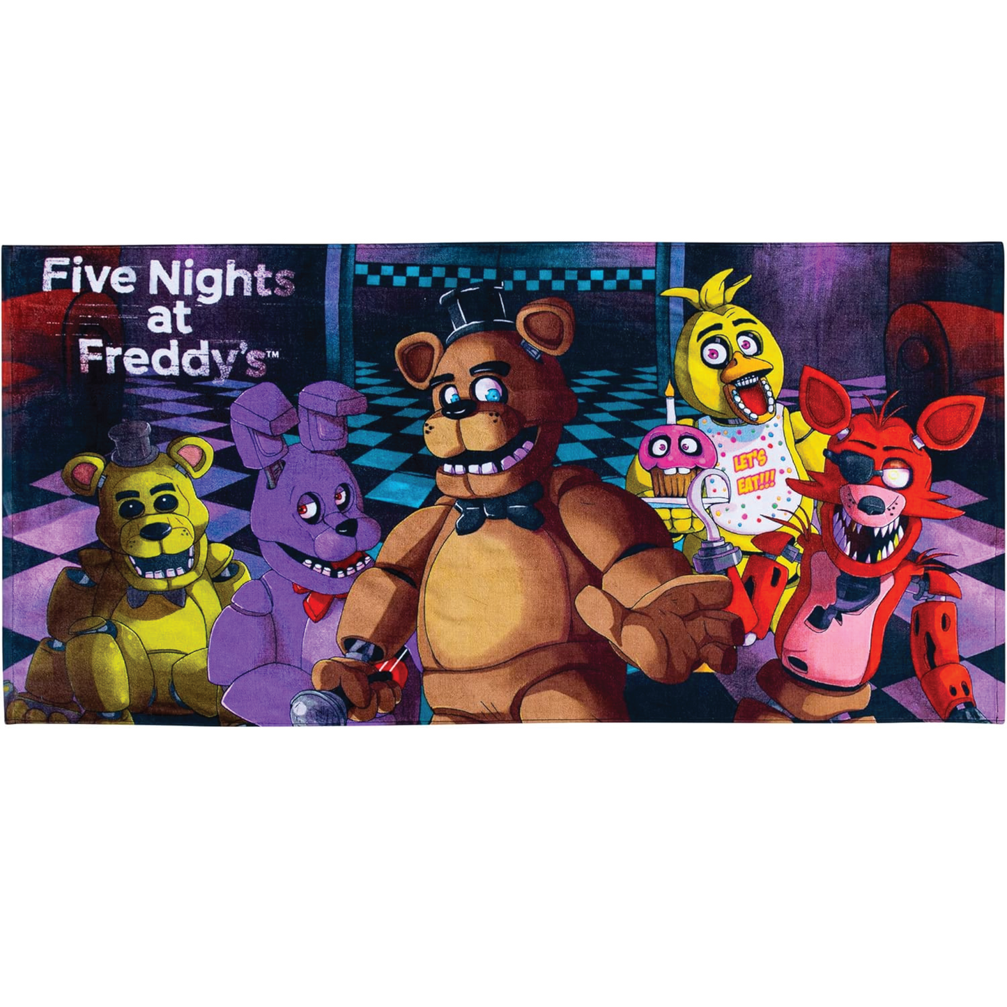 (PATO) Toalla Five Nights At Freddy'S