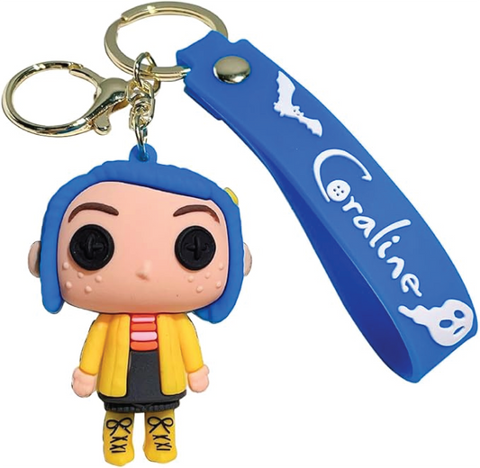 (MARIA) Coraline Llavero de goma