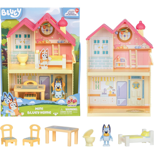 (MARIA) Bluey Mini Home Playset