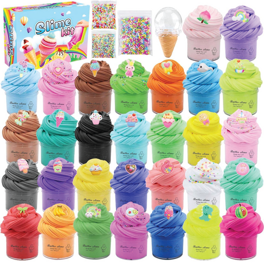 (MARIA) Paquete de 30 Mini Kit de Slime