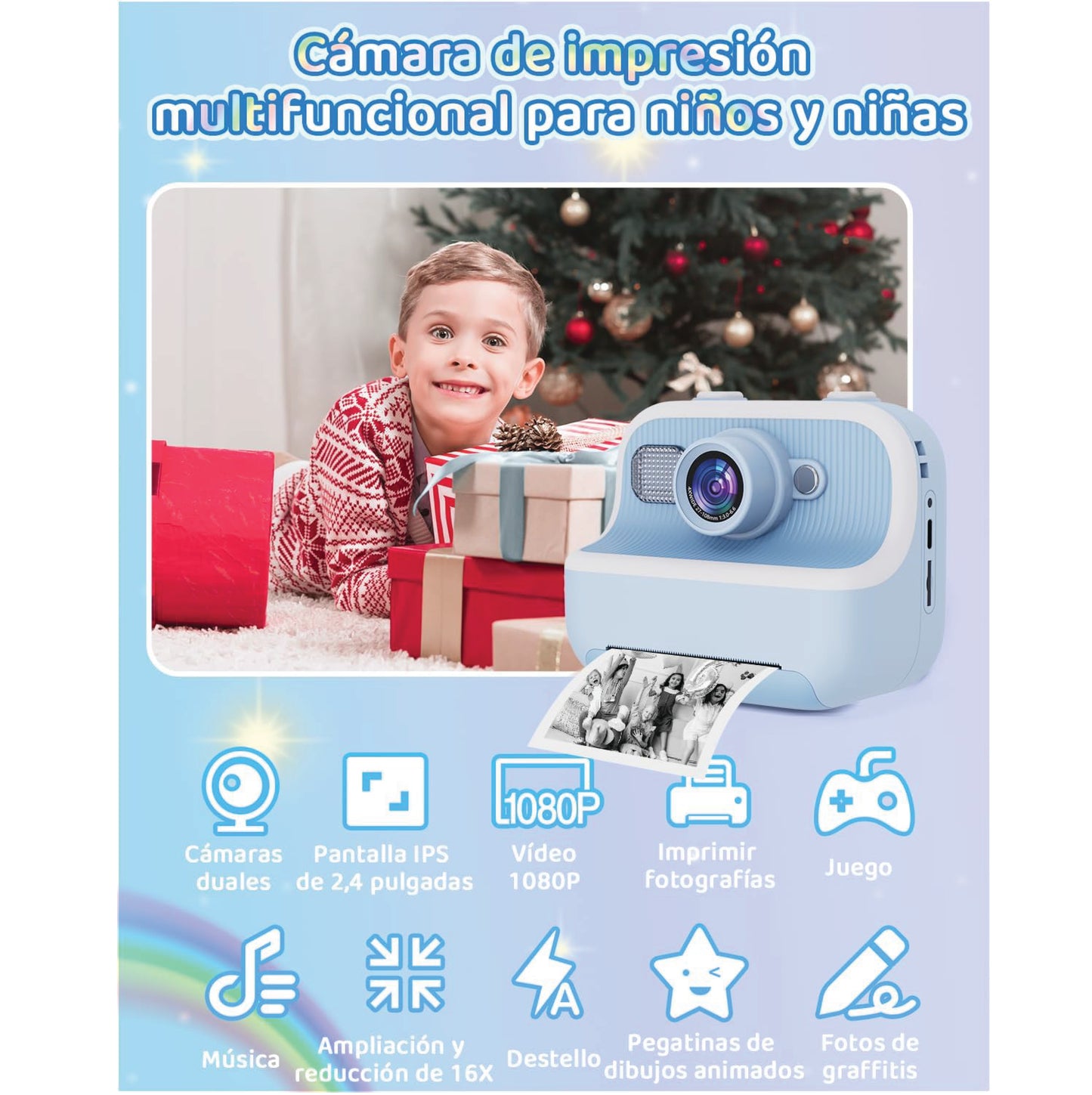 Cámara Instantánea Para Niños